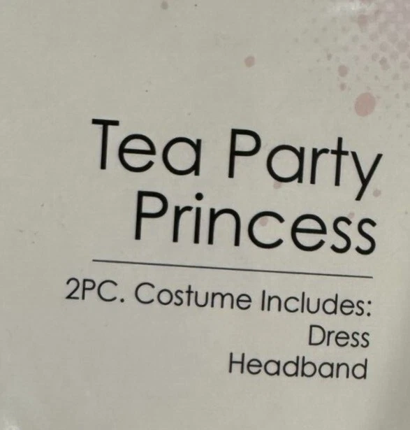 Disfraz de Alicia en el País de las Maravillas CON Diadema (Princesa Fiesta del Té), Talla S (4-6) NUEVO Foto 3 de 4