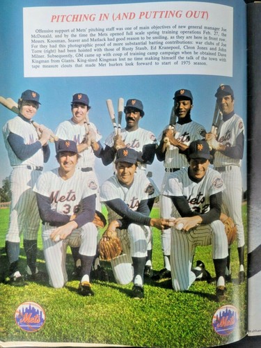 1975 NY Mets Official Yearbook - 第 3/6 張圖片