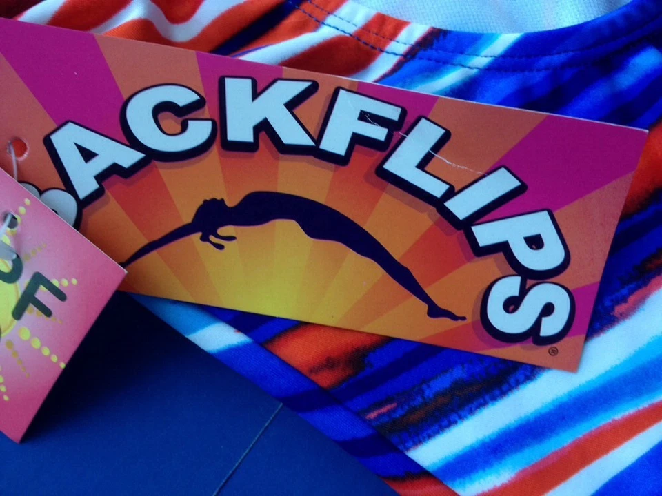 TRAJE DE BAÑO BACKFLIPS 1 PIEZA NIÑAS UPF 50 MWT! 2 TALLAS DISPONIBLES: 5 Y 6 Foto 4 de 4