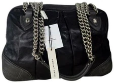 NWT MARC JACOBS Quilted & Pleated Bowler Calf Leather Shoulder Bag $1295