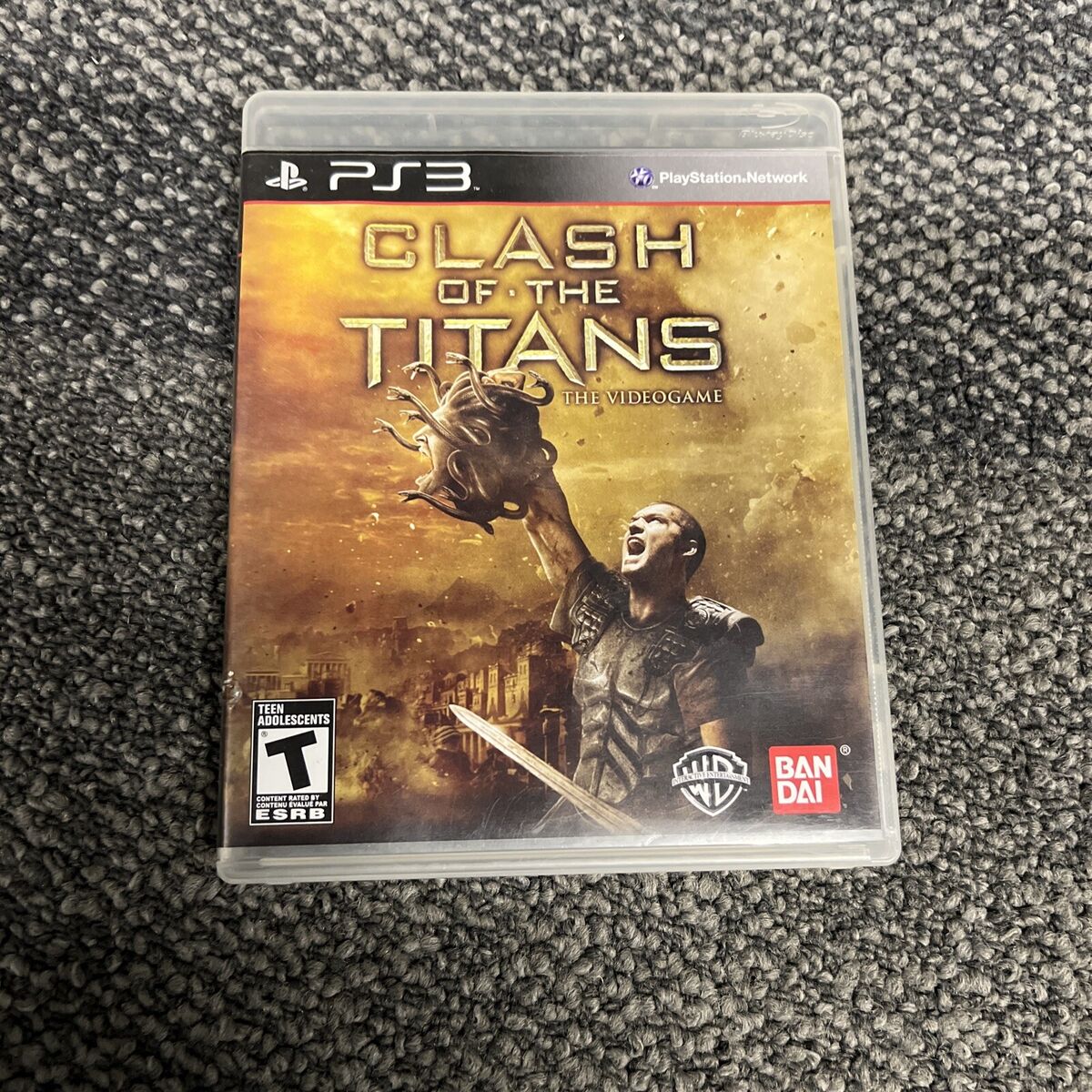 Clash of the Titans: The Videogame PS3 Sony PlayStation 3, 2010 W/ Manual  tested 722674110280