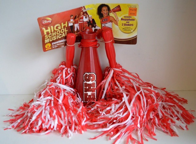 Download High School MUSICAL Cheerleader Pom Poms Megaphone HSM ...