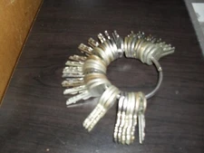 MANY USED ORIGINAL WURLITZER JUKEBOX KEYS