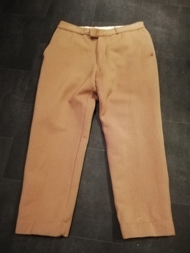 Vintage fawn wool part lined mens 