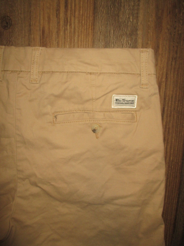 BEN SHERMAN pantaloncino uomo TG 33 marrone chiaro REGULAR FIT piatto davanti - Foto 5 di 5