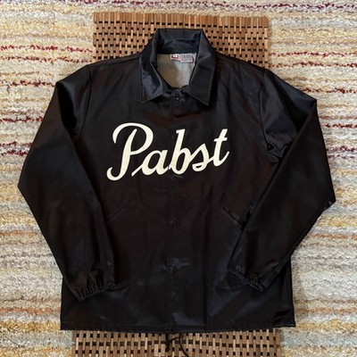 Ebbets Field Flannels Seattle Pabst Button Down Coaches Jacket