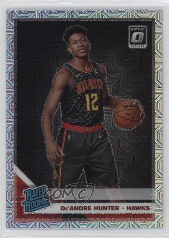 2019-20 Panini Donruss Optic Rated Rookie Choice Prizm De'Andre Hunter #198 04yp