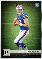 2018 Panini Canvas Bronze Knight Parallel Football 307 Josh Allen Rookie Card RC