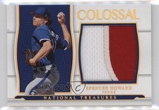 2022 National Treasures Colossal Materials Holo Gold 3/25 Spencer Howard 0c6