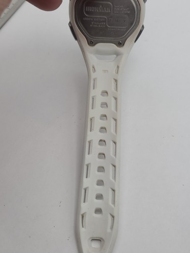 Reloj Digital Timex Ironman 30 Años Blanco M657 - Batería Nueva - Imagen 12 de 14