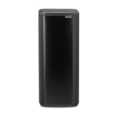 Bo Touch Bin Kitchen Bin 30L Matt Black, Space Saving Bin with...