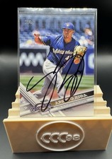 2017 Topps - Junior Guerra #98 Signed Autograph Milwaukee Brewers