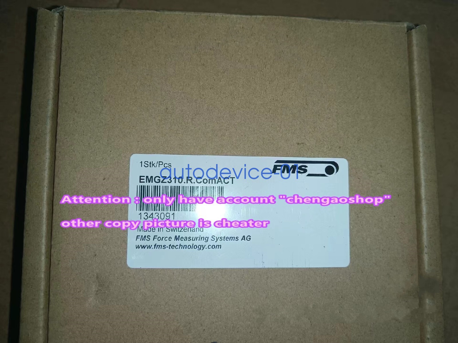 1PcS New EMGZ310.R.ComACT transmitter by DHL/FedEx
