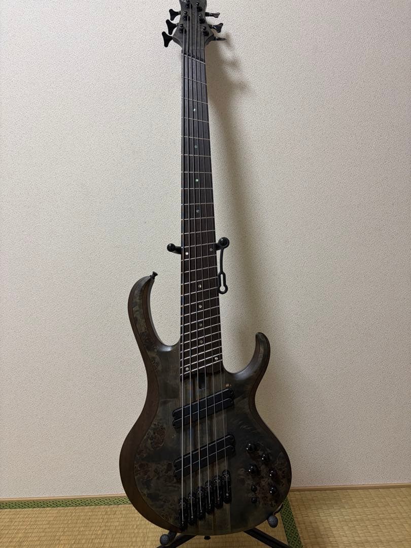 Electric Bass Guitar Ibanez BTB806MS 2021 Poplar Burl Top 6-String