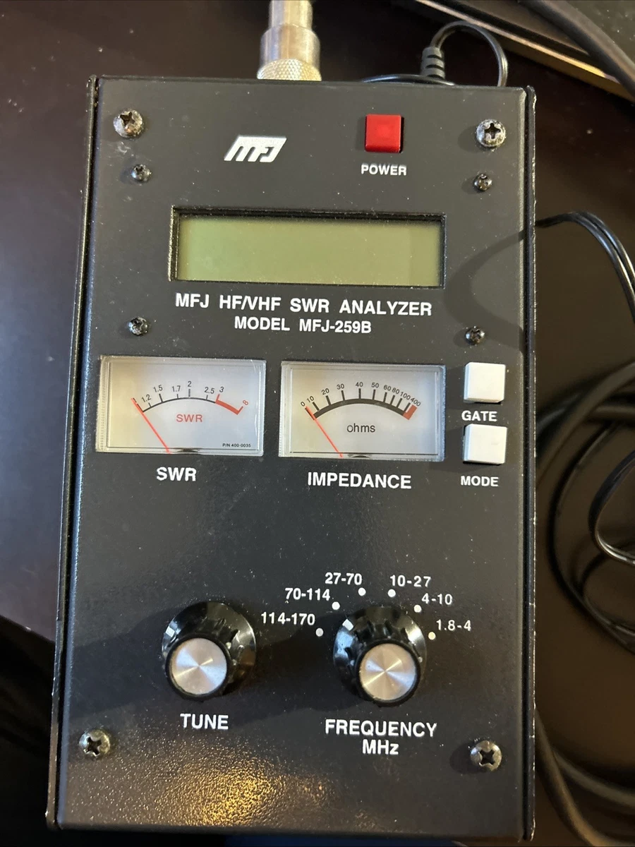MFJ-259B　SWRアナライザー ディップメーターアダプター附属 MFJ-259B SWRアナライザー ディップメーターアダプター附属 MFJ-259B