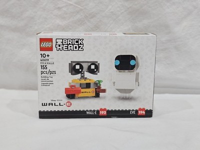 LEGO 40619 Disney Pixar BrickHeadz WALL-E & EVE 155pc New Sealed