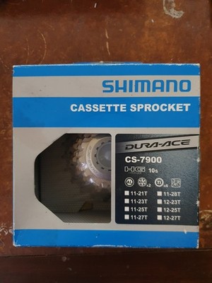 SHIMANO DURA ACE CS-7900 10 SPEED ROAD 12-23T CASSETTE | eBay
