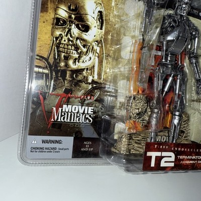 McFARLANE TOYS/MM S5“T-800 Endoskeleton” 2002 McFarlane Toys T-800 Endoskeleton T2 Judgment Day Movie