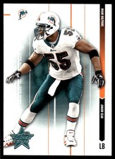 Junior Seau 2003 Leaf Rookies & Stars #45 Dolphins NFL READ FREE SHIPPING