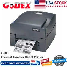 GODEX G500U Thermal Transfer Desktop Printer Print Width 4 in USB Label Printer