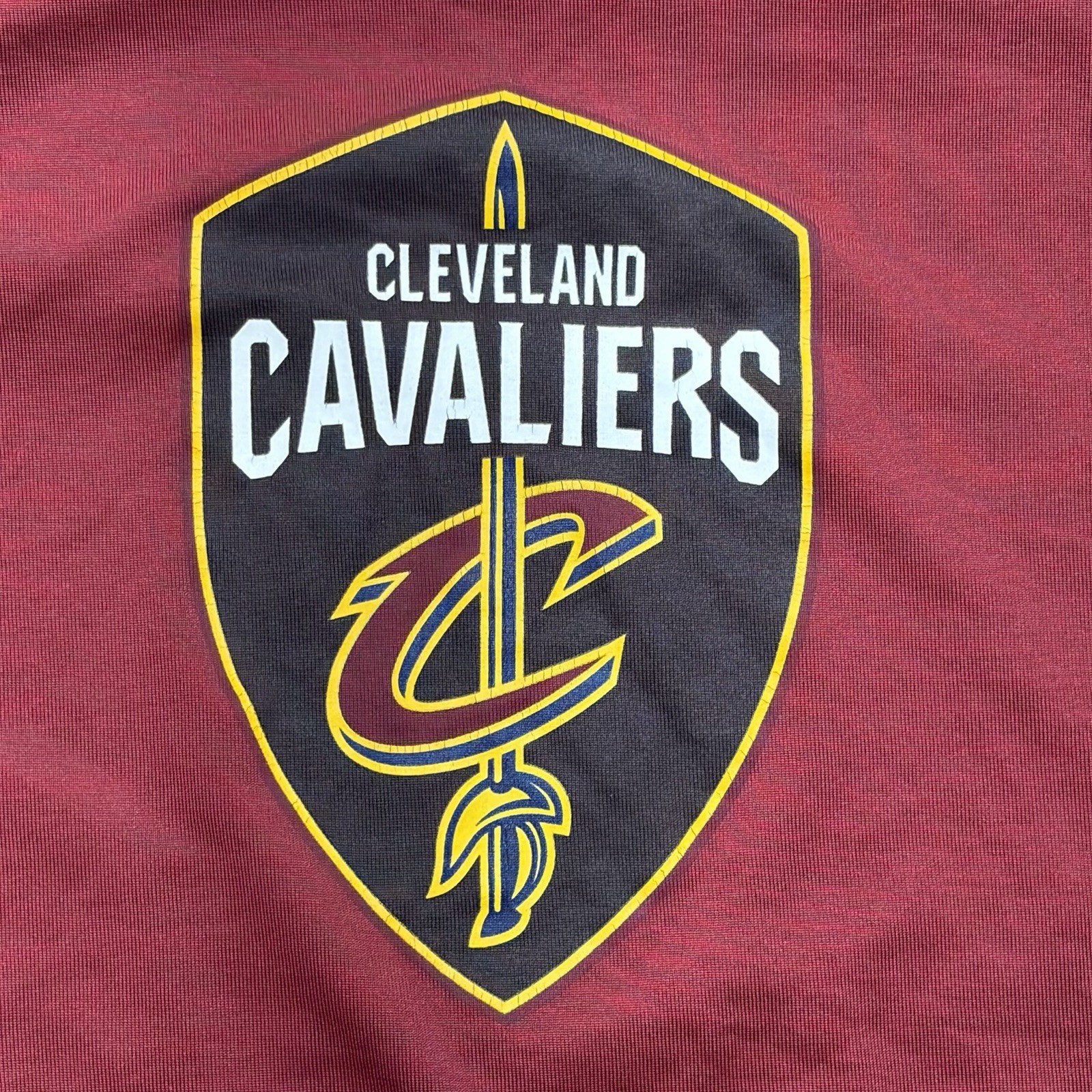 Under Armour HeatGear Loose Cleveland Cavaliers NBA Combine T-Shirt Men’s 2XL thumbnail 4
