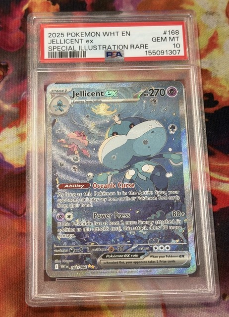 Jellicent ex #168 (White Flare (2025))