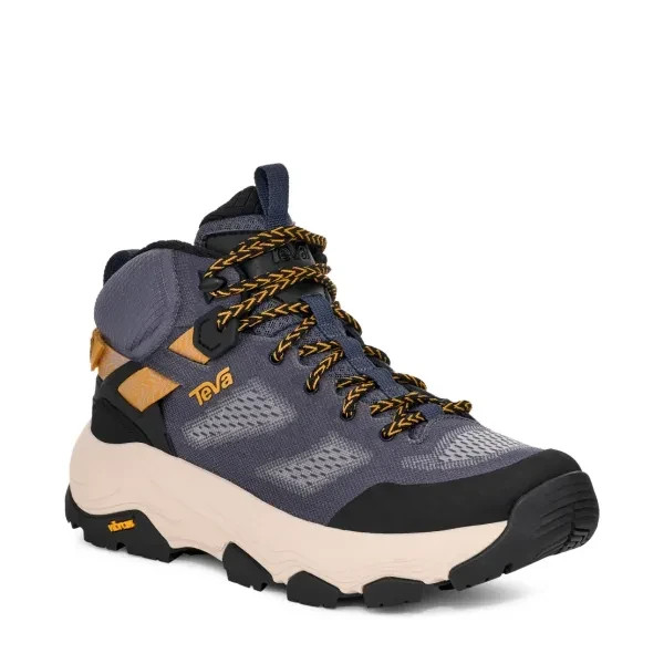 ZAPATO IMPERMEABLE TEVA GRANDVIEW MAX Vent Reino Unido 8 EE. UU. 9 Corona Azul/Girasol