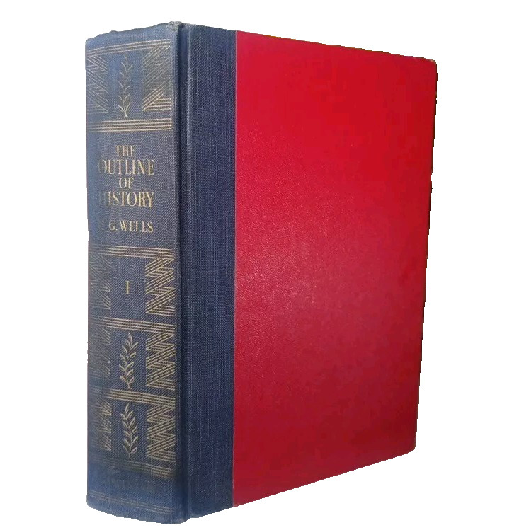 The Outline Of History By H.G. Wells 1949 Hardcover Volume I