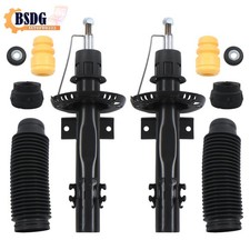 2x GAS STOßDÄMPFER VORNE + DOMLAGER für AUDI A1 VW POLO 6R SKODA FABIA 3