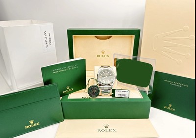 ROLEX   MILGAUSS Green Sapphire Black Dial 40mm 116400GV FullSet Box&Papers&Tags