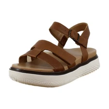Vionic Solana Womens Sandals Tan Leather