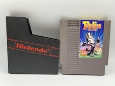 Felix the Cat Nintendo NES Cartridge and Dust Cover