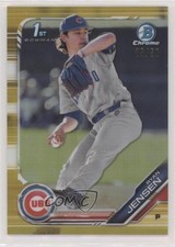 2019 Bowman Draft Chrome Gold Refractor 35/50 Ryan Jensen #BDC-91 s3g