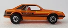 Hot Wheels Vintage Blackwall Turbo Mustang Cobra Orange