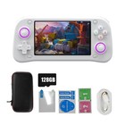 XF43 Retro Handheld Game Console 128G 4.3 Inch IPS Screen Open Source Linux1876