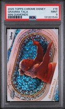 2025 TOPPS CHROME DISNEY MINI DIAMONDS #16 GRAMMA TALA PSA 9