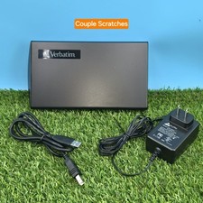 Verbatim 1TB Portable Hard Disk Drive USB1TB Works - (WIPED CLEAN) 931 GB FREE