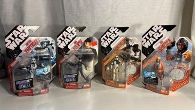STAR WARS 30th Anniversary Lot Juno Eclipse, Jumptrooper Sandtrooper Zev Senesca