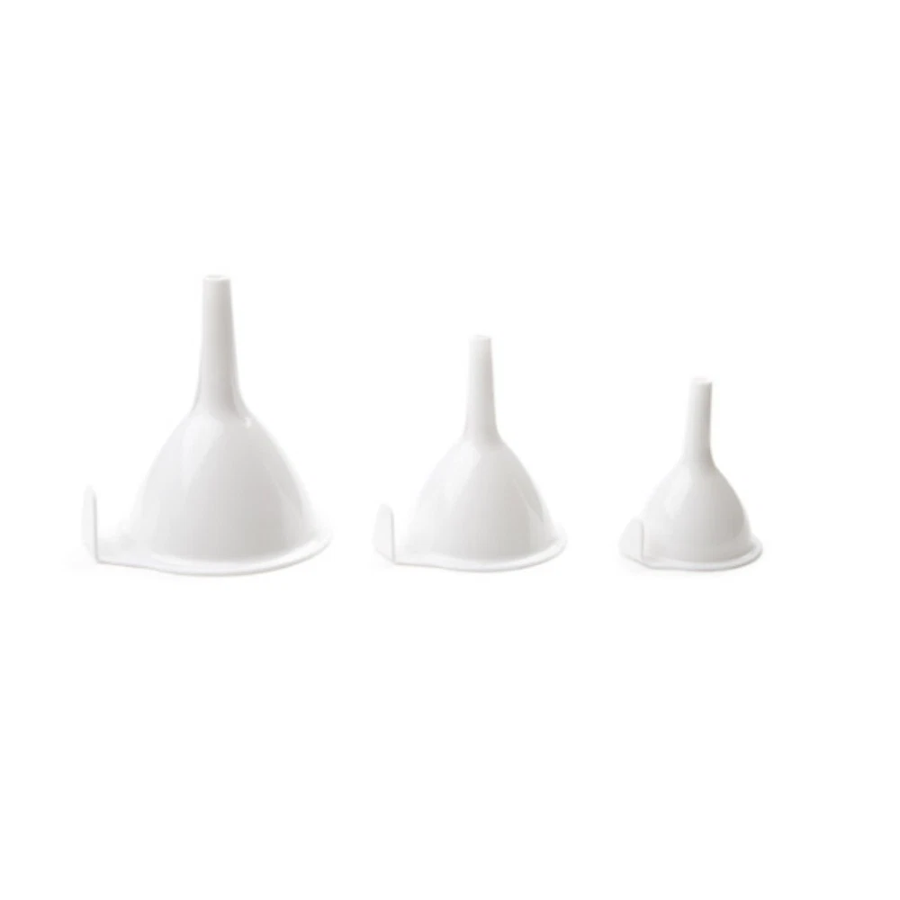 Fox Run White 4.5 in. H Plastic Funnel Set (Pack of 10)
