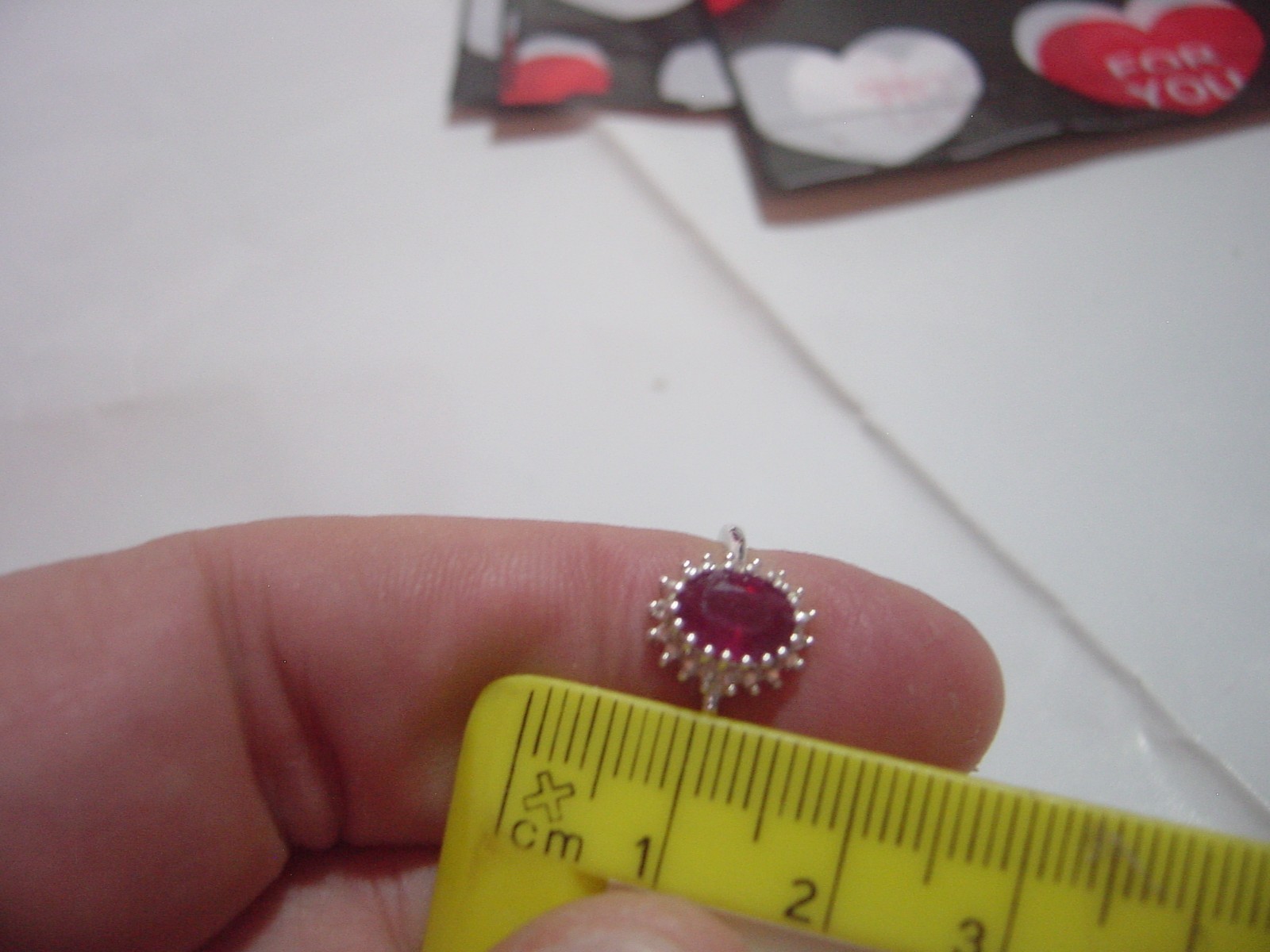 superb solid silver vintage ring lovley genuine n… - image 16