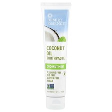 Coconut Oil Toothpaste, Coconut Mint, 6.25 oz 176 g
