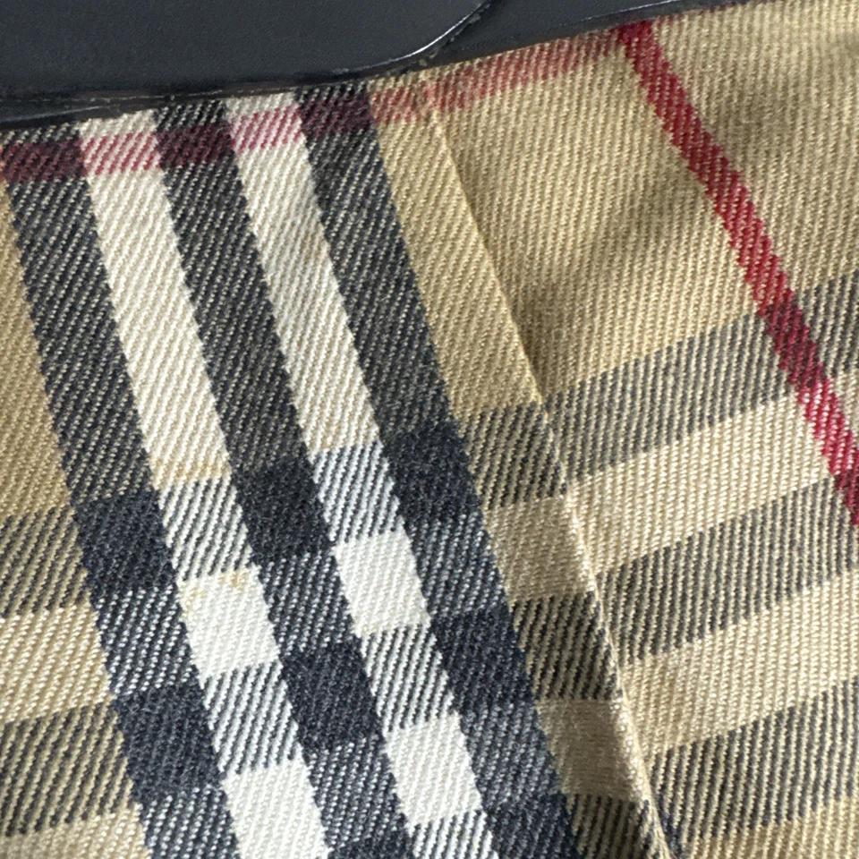 Minifalda plisada con cinturón Burberry Nova Check Y2K hecha en Escocia a cuadros Foto 3 de 4