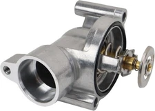 TRQ Upper Thermostat with Housing Assembly Compatible 04-09 Cadillac 