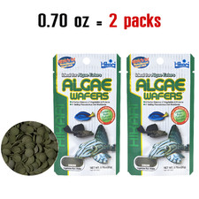 2 Packs Hikari Sinking Spirulina Algae Wafers Tropical Fish Food 0.70oz 20gram 