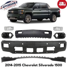 Front Bumper Paintable Fog Lights Kit For 2014-2015 Chevrolet Silverado 1500 Front Bumper Paintable Fog Lights Kit For 2014-2015 Chevrolet Silverado 1500