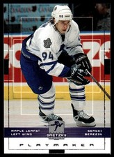 1999-00 Upper Deck Wayne Gretzky Sergei Berezin Toronto Maple Leafs #162