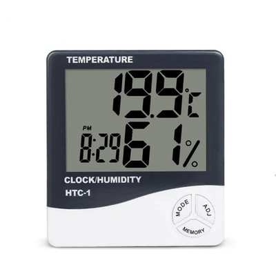Digital Thermometer Hygrometer Electronic LCD Temperature Humidity Meter Weather