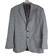 Lauren Ralph Lauren Men's 100 Linen Houndstooth Blazer - Size 38R