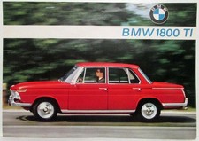 1965 Bmw 1800 Ti Spec Sheet - Red Car In Motion 1965 Bmw 1800 Ti Spec Sheet - Red Car In Motion