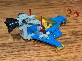 LEGO Space: Xenon X-Craft (6872), 100% complete, manual, damaged box